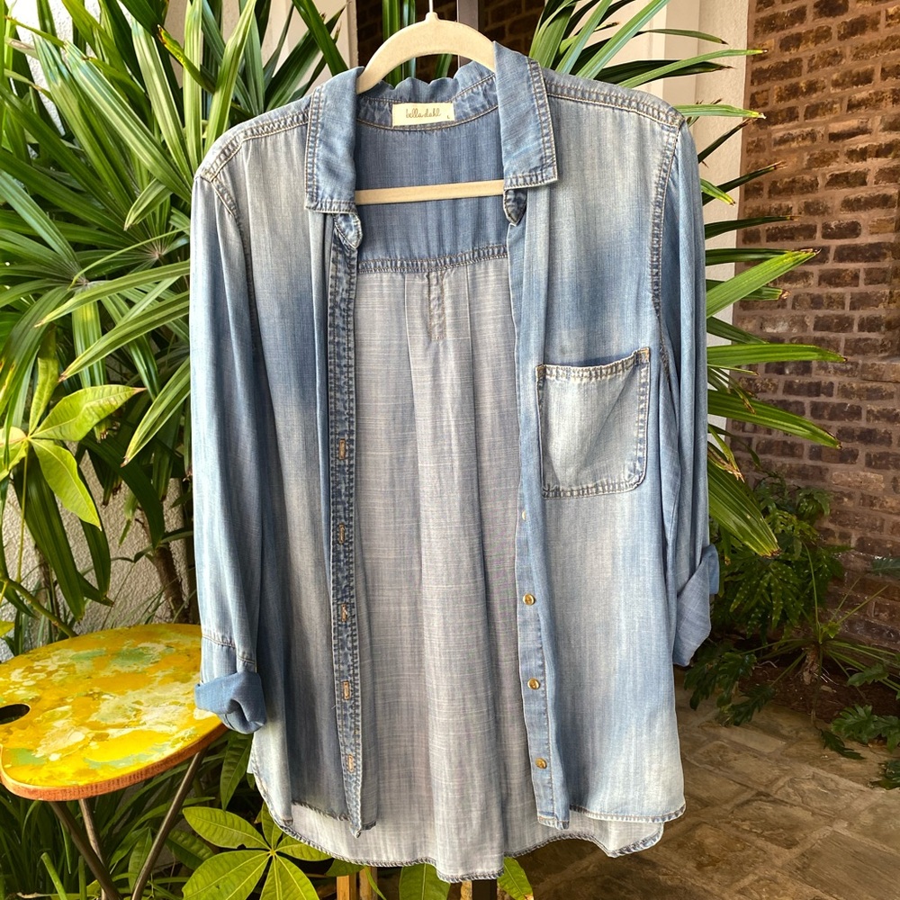 Bella Dahl Denim Button Down - image 1